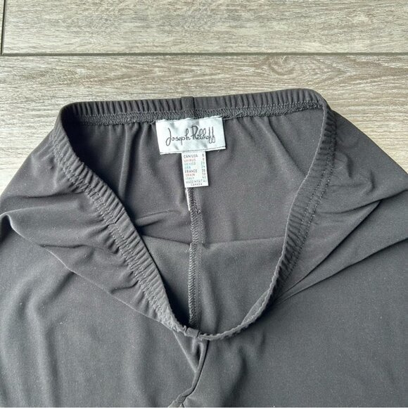 Joseph Ribkoff Ruched Jersey Stretchy Capri Pants - Picture 5 of 9